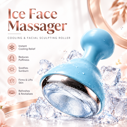 Ice Face Massager - Cooling & Facial Sculpting Roller
