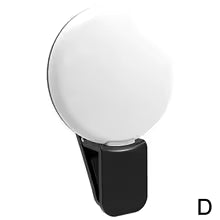 Clip-On LED Selfie Light - Portable Mobile Phone Light for Photos & Videos