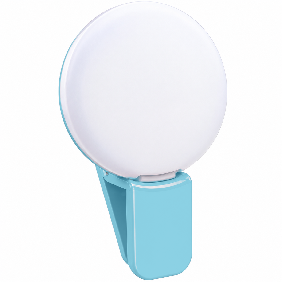 Clip-On LED Selfie Light - Portable Mobile Phone Light for Photos & Videos