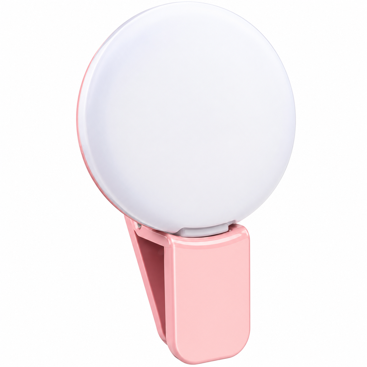 Clip-On LED Selfie Light - Portable Mobile Phone Light for Photos & Videos