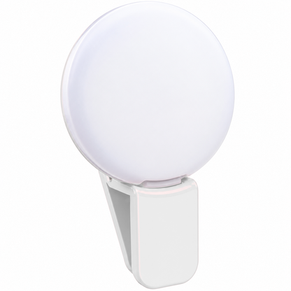 Clip-On LED Selfie Light - Portable Mobile Phone Light for Photos & Videos